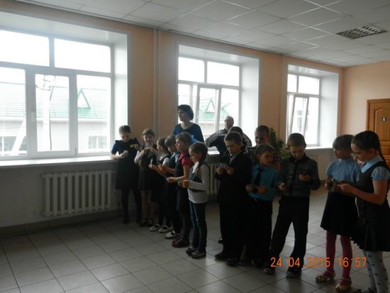 Вручение световозвращателей